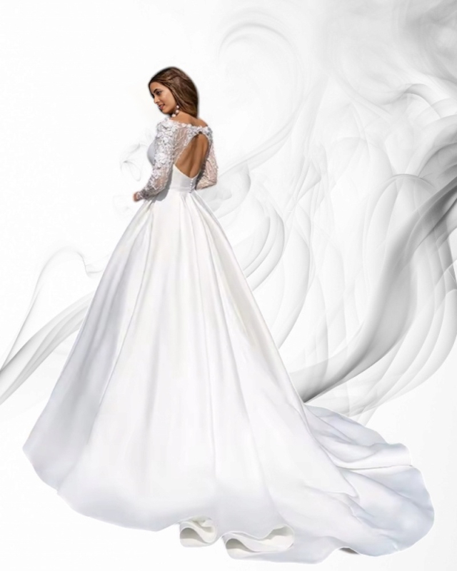 021II808 WEDDING GOWN